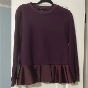 Purple Long Sleeve Top